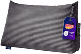 Læsepude Traumnacht Cosy Rygpude, 70 x 40 cm mørkegrå, aftageligt og vaskbart betræk af 100% polyester, praktisk sidelomme, Øko-Tex certificeret, produceret efter tyske kvalitetsstandarder