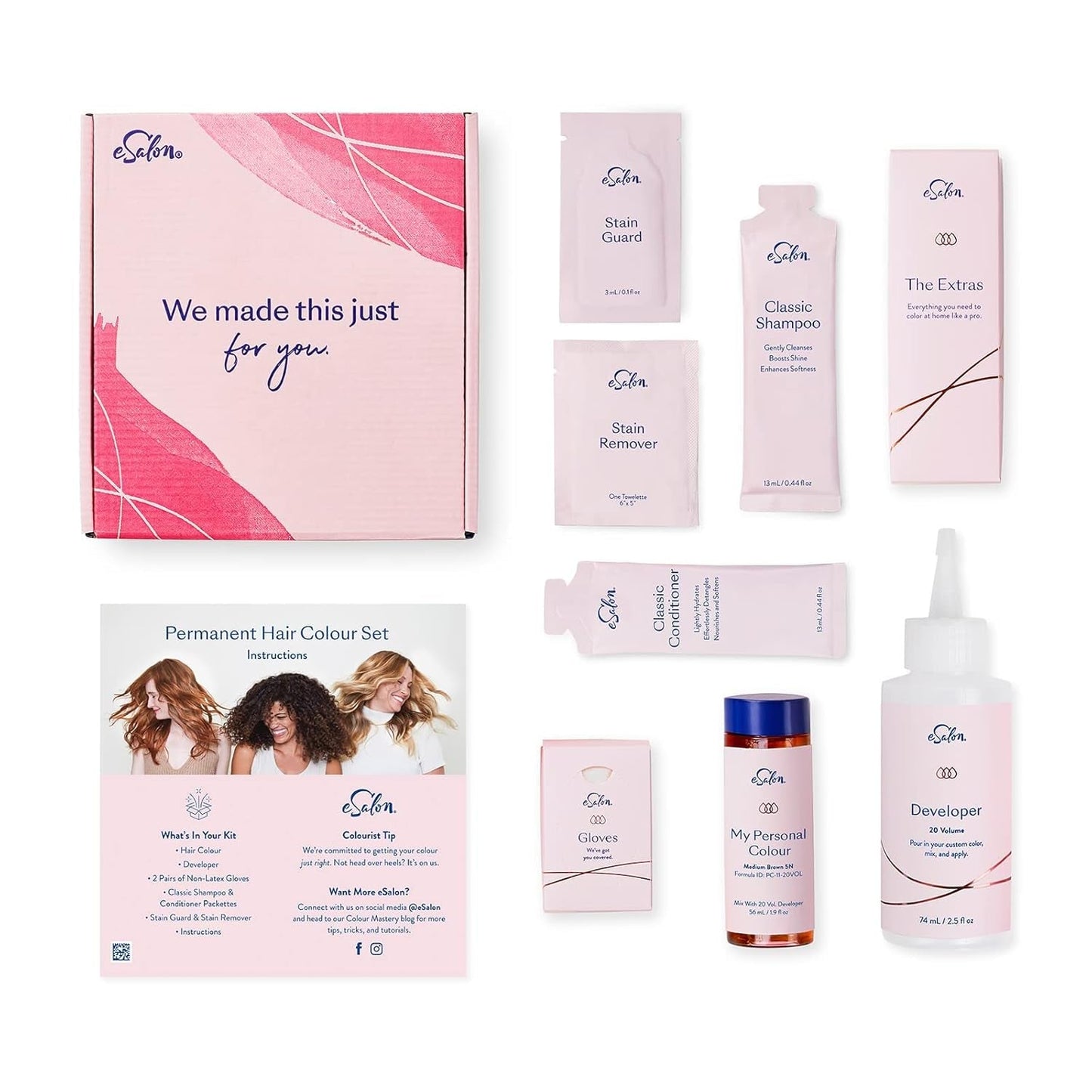 Permanent hårfarvesæt 100 % grå dækning Hjemmefarvning 0 % ammoniak Hårfarver Multidimensionelle hårfarver Professionelle hårfarver Naty Shop hårfarve