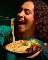 LEE KUM KEE Ramen Noodles - Asiatisk ramen med en delikat og fin tekstur, klassikeren til ramensupper og wokretter, halvtørre nudler, to portioner pr. pakke, 6 x 180g multipak
