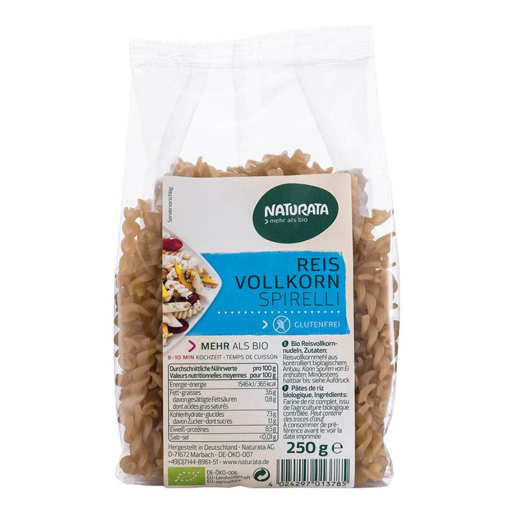 Økologisk penne, hele ris (1 x 250 g)