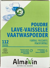 Almawin eco, opvaskepulver 2,8 kg, 112 vaske, kan doseres til forskellige mængder opvask Naty Shop
