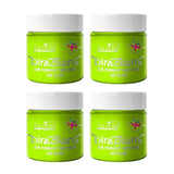 Vejledning semi-permanent hårfarve 100 ml æske 4 pakke (Pillarbox Red) Hårfarve Naty Shop Bright Green 100 Ml (pakke med 4)