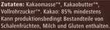 Bitter Grand Noir økologisk, 85%, 100g