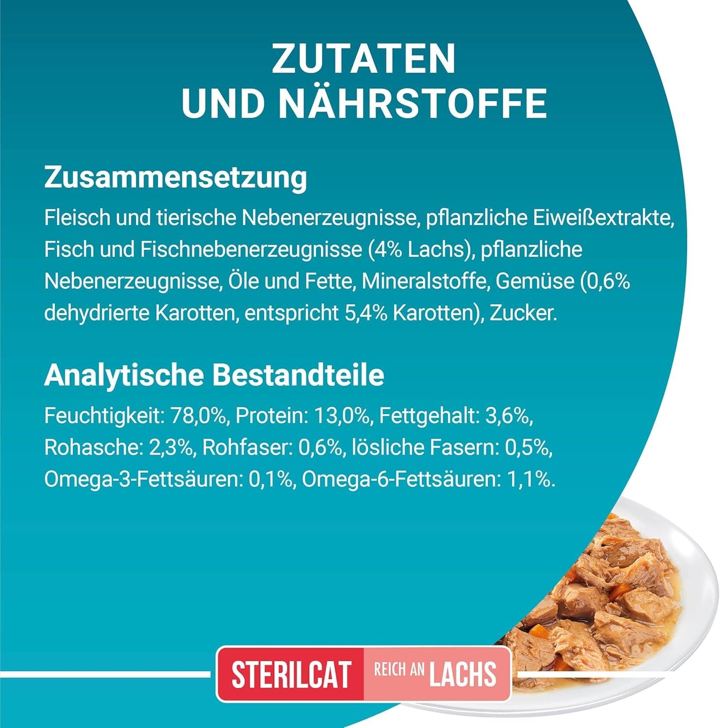 PURINA ONE STERILCAT våd kattefoder, møre stykker i sauce til steriliserede katte, med laks, pakke med 26 stk (26 x 85g)