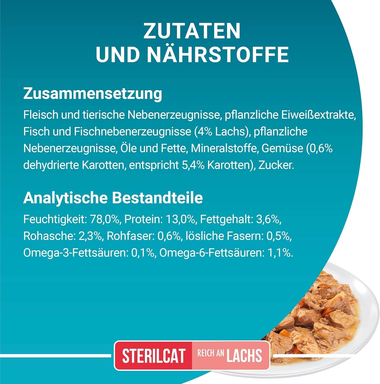 PURINA ONE STERILCAT våd kattefoder, møre stykker i sauce til steriliserede katte, med laks, pakke med 26 stk (26 x 85g)