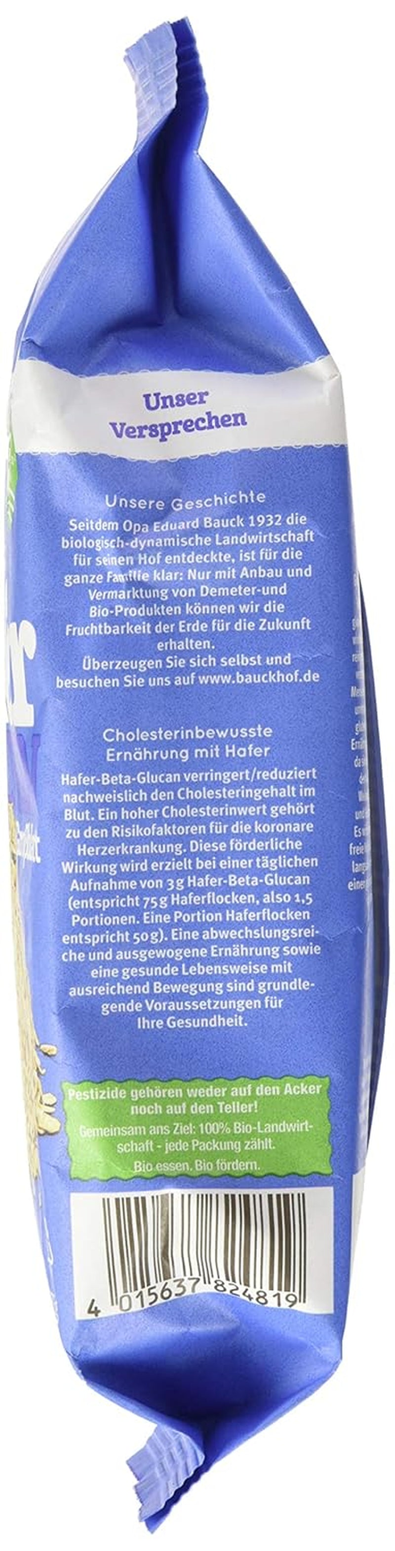 Økologiske hof havreflager, 475 g