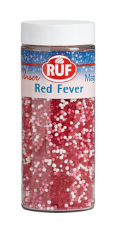 RUF Love Chokolade Chokolade Linsedekorationer, lavet af fin mælkechokolade med en sprød og farverig sukkerglasur, 75g pr.