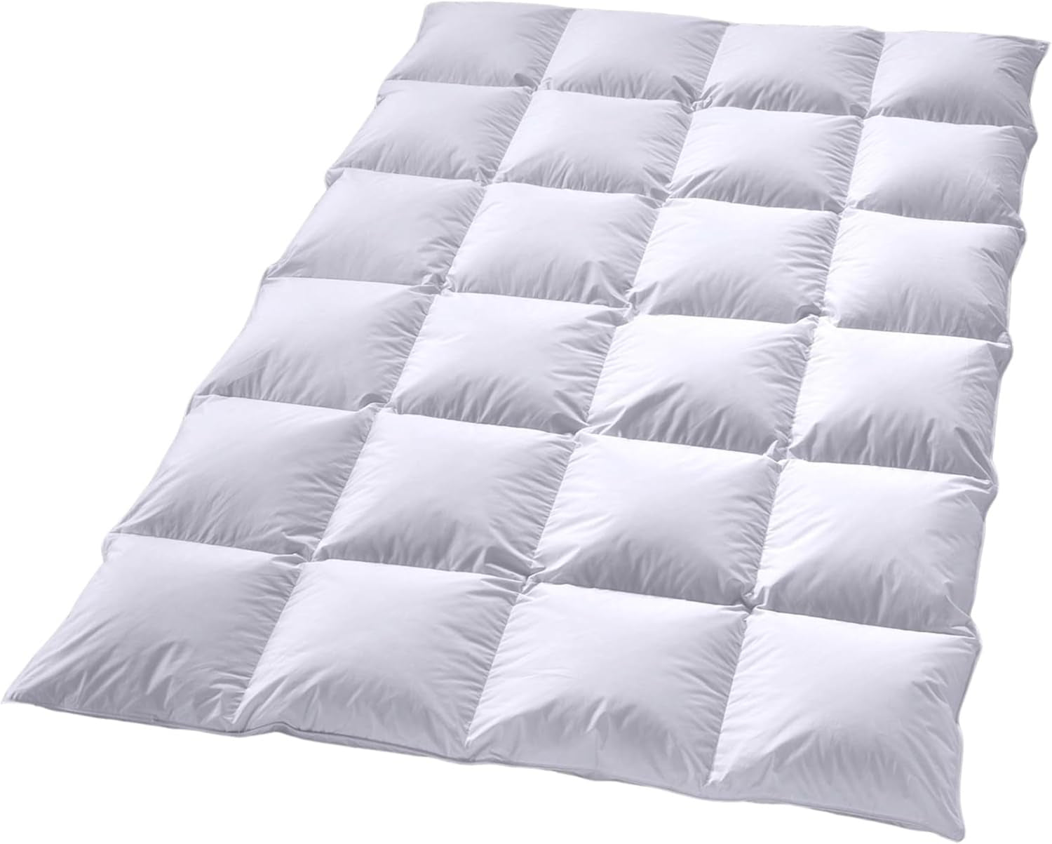 Dundyne Billerbeck Martina® - Dyne 135 X 200 Cm - Dyne til alle årstider - Velegnet til allergikere - 90% gåsedun, 10% gåsefjer - Hvide dyner og dyner Naty Shop