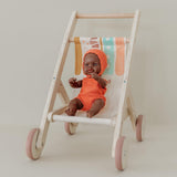 Miniland Babydukke, afrikansk dreng, 32 cm, anatomisk korrekt