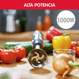 DD6558 DD655810 Quickchef 3-i-1 Tauchmixer, Powelix-Technology, 3 Zubehörteile, Edelstahl, Stahl/Schwarz Kitchen Naty Shop