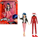 BANDAI - Mirakuløs mariehøne - Marinette og mariehøne modedukke - 26 cm leddelt dukke med 2 outfits - Mirakuløst legetøj leddelt dukke - Legetøj til alderen 4 og op - P50355