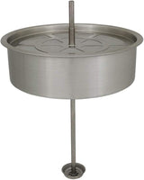 Saro espressomaskine med rundt filter - 6,75 L / 40 kopper - rustfrit stål - brygning og holde varm funktion - sikkerhedshane - skueglas - 1,5 kW - model SAROMICA 6005