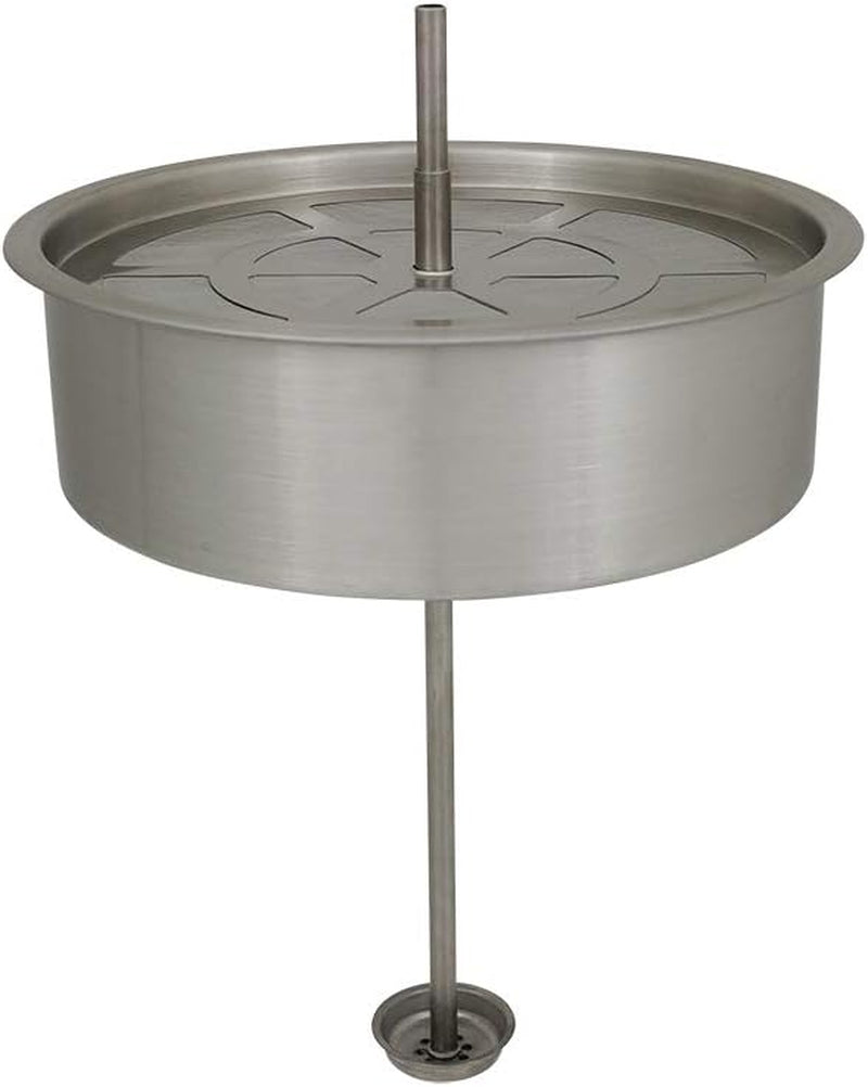 Saro espressomaskine med rundt filter - 6,75 L / 40 kopper - rustfrit stål - brygning og holde varm funktion - sikkerhedshane - skueglas - 1,5 kW - model SAROMICA 6005