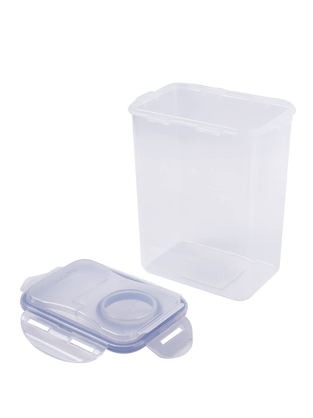 LocknLock PP Classic bulkbeholder 1,8L | 15,1 x 10,8 x 19 cm | 100% forseglet opbevaringsboks | maddispenser til müsli eller mad | BPA-fri og opvaskemaskinesikker opbevaringsbeholder Naty Shop Food Storage Boxes
