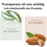 Lavera Basis Sensitiv, intensiv pleje til tør hud med Aloe Vera og mandelolie, 150 ml Naty Shop