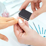 100 stk. Nail Art-skabeloner Modelleringsskabeloner Selvklæbende med 4 ark Klarklæbende neglepuder og 3 neglefiler Gel-negleforlængertilbehør til kunstige negle