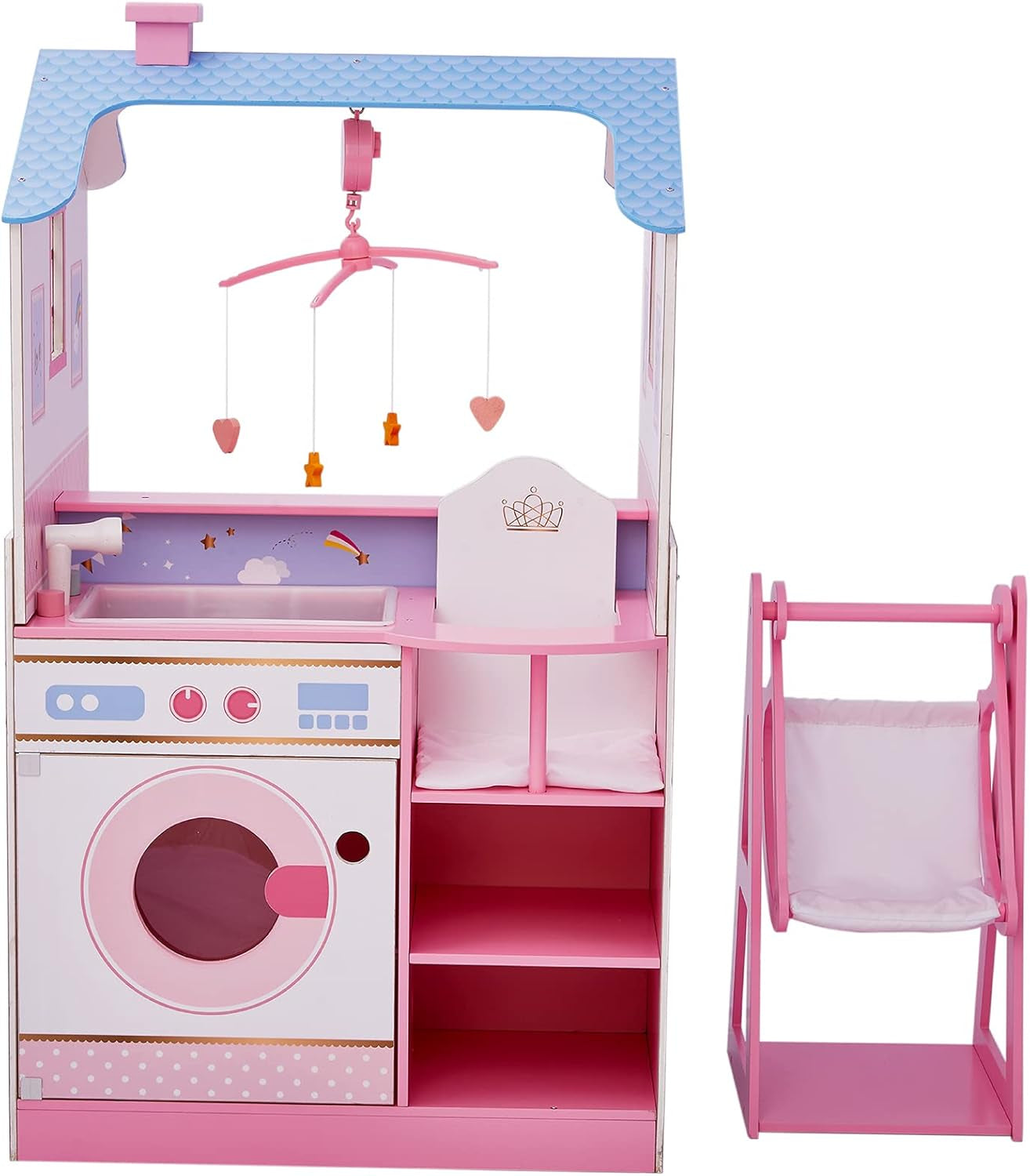 Olivia's Little World Teamson børnetrædukker, 45 cm, dobbeltsidet, til børn TD-11460W