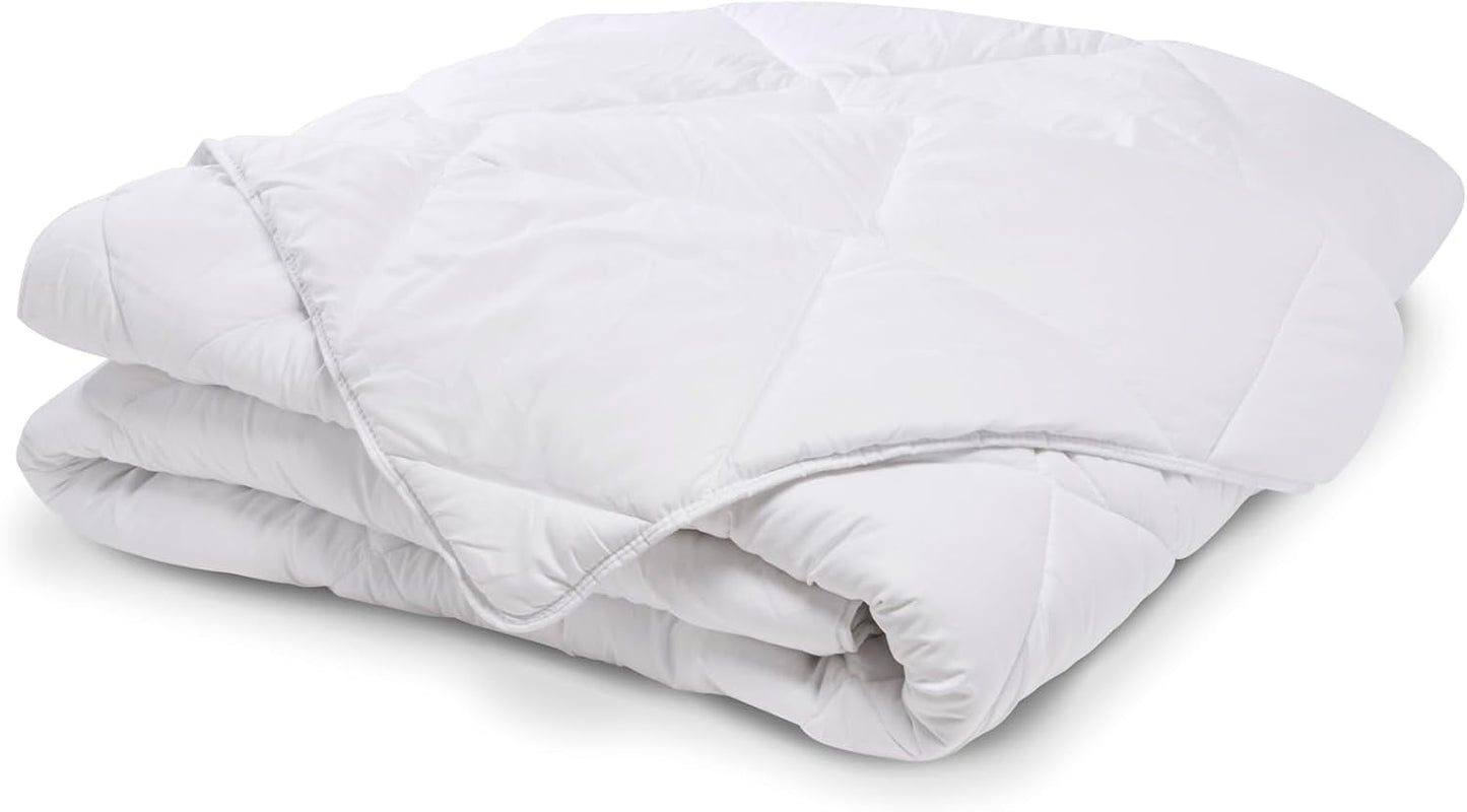 Varmdyne til 1 person, Hygiafill 95° vaskbar, professionelt testet, hvid, 140X200Cm, KBOB40 Dyner og dyner Naty Shop