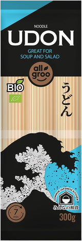 Allgroo økologiske hvedenudler, Udon, CN-BIO-154-1 x 300 g