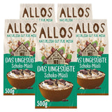 Allos, usødet bærmüsli, pakke 5 x 500 gram Cereals Naty Shop Chokolade