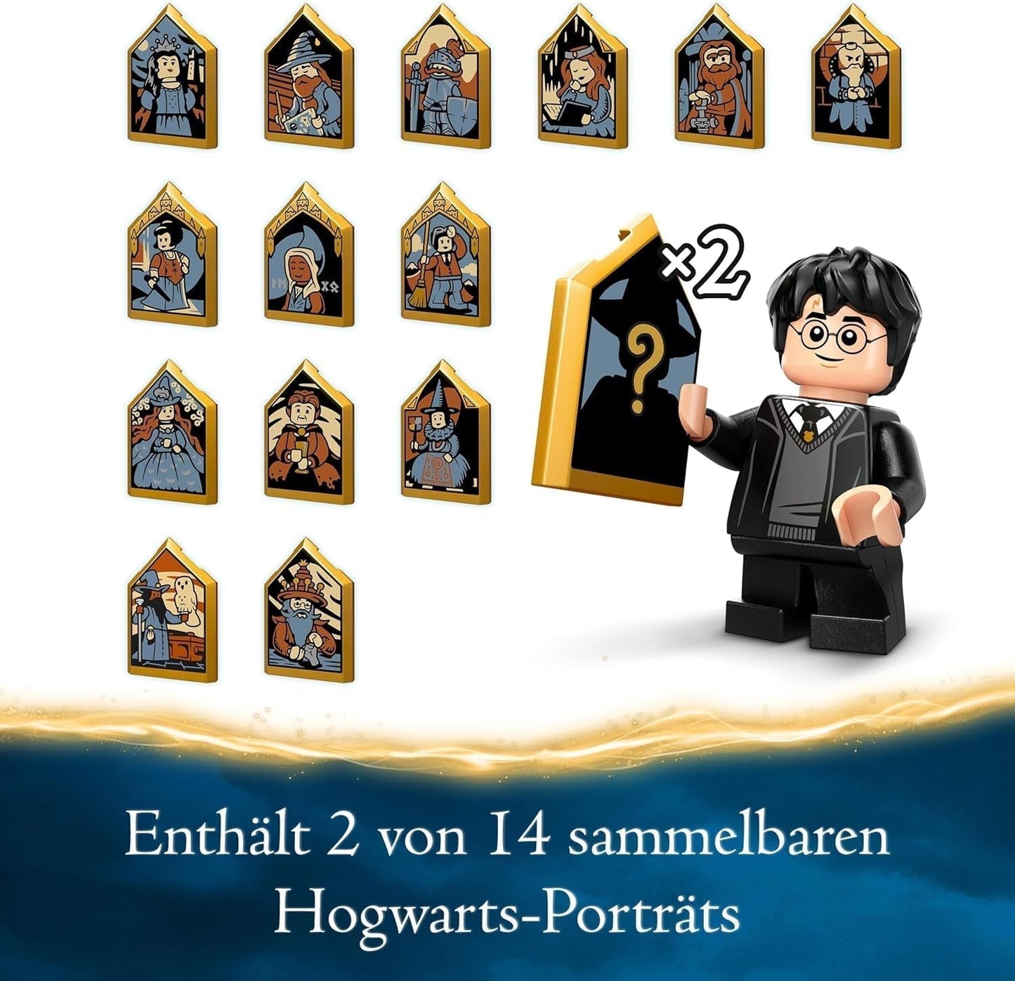 LEGO Harry Potter Hagrids hytte: Et uventet besøgssæt med 5 minifigurer og 2 dyrefigurer, gave til kvinder og mænd, magisk eventyrlegetøj, fantasisæt 76428 byggesæt Beuche den LEGO-Store