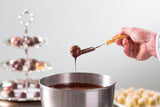 Reber Mozart Bolde - Konfekturepose med 8 stykker - Ægte Reber Mozart Bolde Mørk Chokolade, Marcipan & Nougat - 1 x 160g
