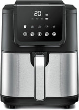 ROMMELSBACHER Varmluftfriture med vindue FRH 1700, 10 programmer, lydløs Hvidevarer Naty Shop 5,5 liter
