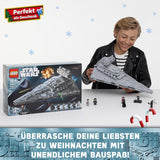 LEGO Star Wars Imperial Star Destroyer, rumskibssæt, byggelegetøj, Darth Vader og Cal Kestis legesæt, fødselsdagsgave til drenge, piger og fans 75394 Byggesæt Besuche den LEGO-Store