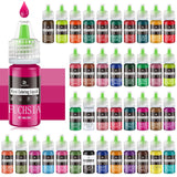 Flydende madfarve, 10 ml Naty Shop 6 ml (sæt med 40 stykker)