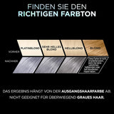 L'Oréal Paris Intensiv permanent hårfarve, Op til 8 ugers skinnende hår og intens farve, Préférence Vivid Colours, Farve: 10.112 SØLVGRÅ, 1 stk (pakke med 2) Hårfarve Naty Shop