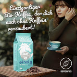 Blank stege - EINZIG - 1 kg - Kaffeebohnen kafeinfrei - 100% Arabica aus Peru - schonend & umweltfreundlich entkoffeiniert - säurearm mit voller Crema - ideel til jede Zubereitungsart