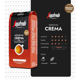 Segafredo Zanetti Selezione flødebønner, pakke med 6 (1 x 1 kg)