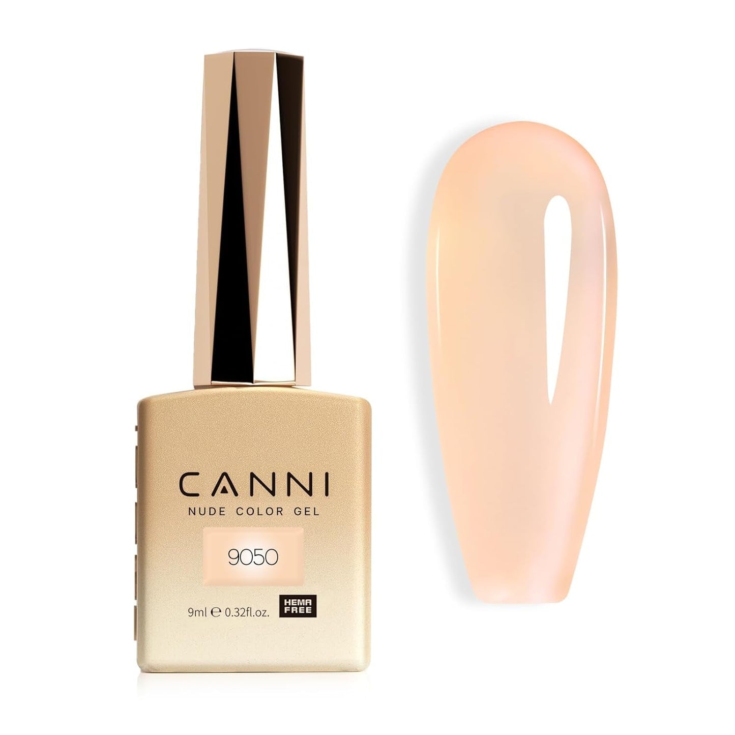 CANNI gel neglelak, semi-permanent, mørk lilla, neglelak, UV gel, soak off, manicure