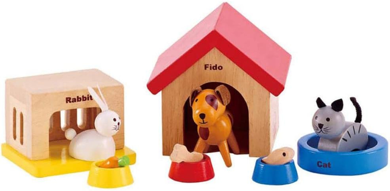 Hape E3459 - Børneværelse, små dukkehuse Naty Shop Kæledyr