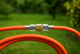 ROTHENBERGER industriel dobbelt nippel - 2x G 3/8" L | Til sikker forlængelse af propangaslanger 540255E