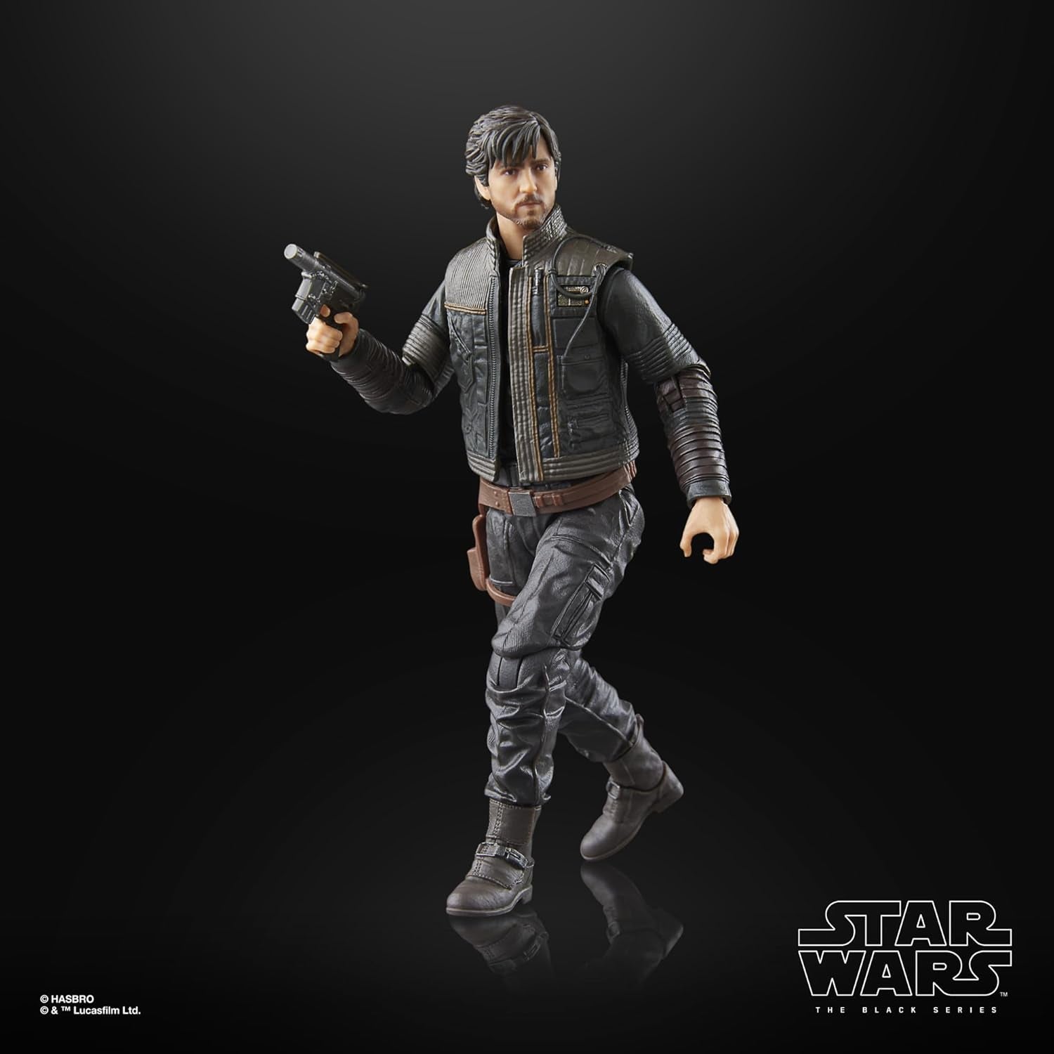 Star Wars Black Series Cassian Andor Andor Samlerobjekt actionfigur, 15 cm actionfigurer Naty Shop