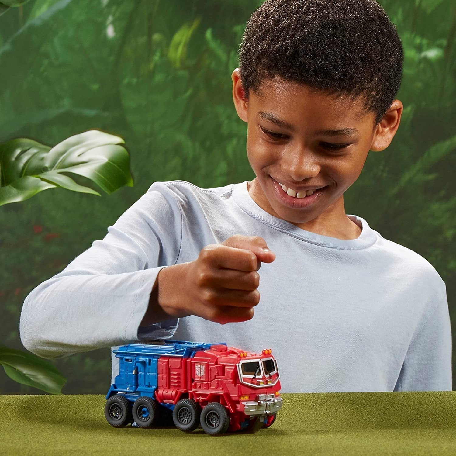 Transformers legetøj til filmen Rise of the Beasts, Smash Changer Optimus Prime figur på 6, 22,5 cm Actionfigurer Naty Shop