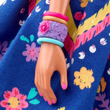 2022 Día De Muertos Barbie-dukke med pjusket traditionel kjole, blomsterkrans og Calavera-ansigtsmaling, gave til samlere
