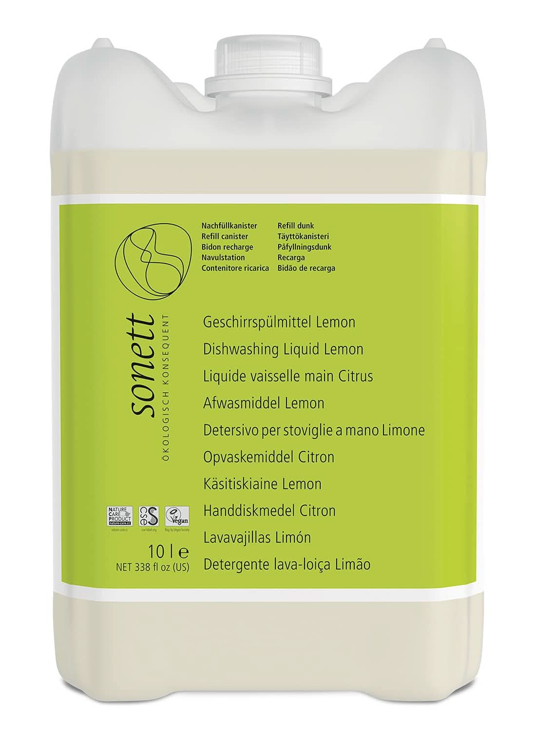 Opvaskemiddel Sonett Lemon Køkkenvaskemidler Naty Shop