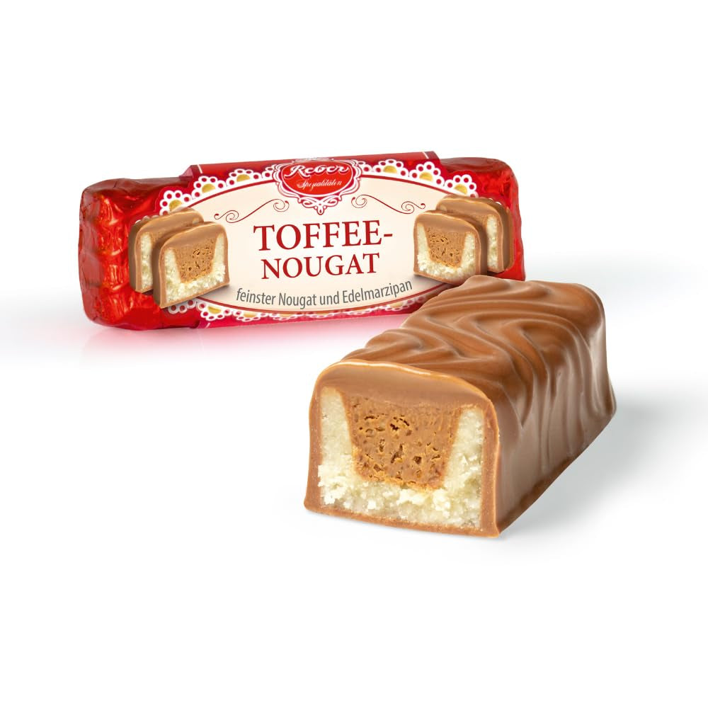 Reber Bites chokolade- og trøffeltærte, brandytrøfler på cremet nougat, dækket af delikat alpemælkchokolade, 40 g (1 stk.)