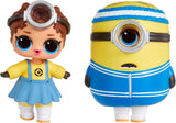 LOL overraskelse! Loves Minions Tots - Indeholder 1 dukke med outfit og tilbehør, Minions inspireret bold, skjult emballage, 6 samledukker