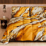 PETTI Artigiani Italiani - Vinterdyne, Vinterdyne, Enkel quilt, Dobbeltsidet, monofarvet og digitalt tryk, 100% hypoallergen mikrofiber, Made in Italy