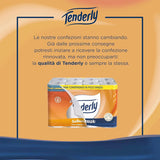 Pladsbesparende, 96 ruller toiletpapir, 2 lag, 220 tårer pr. rulle, Med naturlige ekstrakter af mallow og calendula, Fremstillet i Italien, Dermatologisk testet.