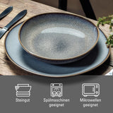 Lave beige bordsæt fra Villeroy & Boch, 4 stk., ca.
