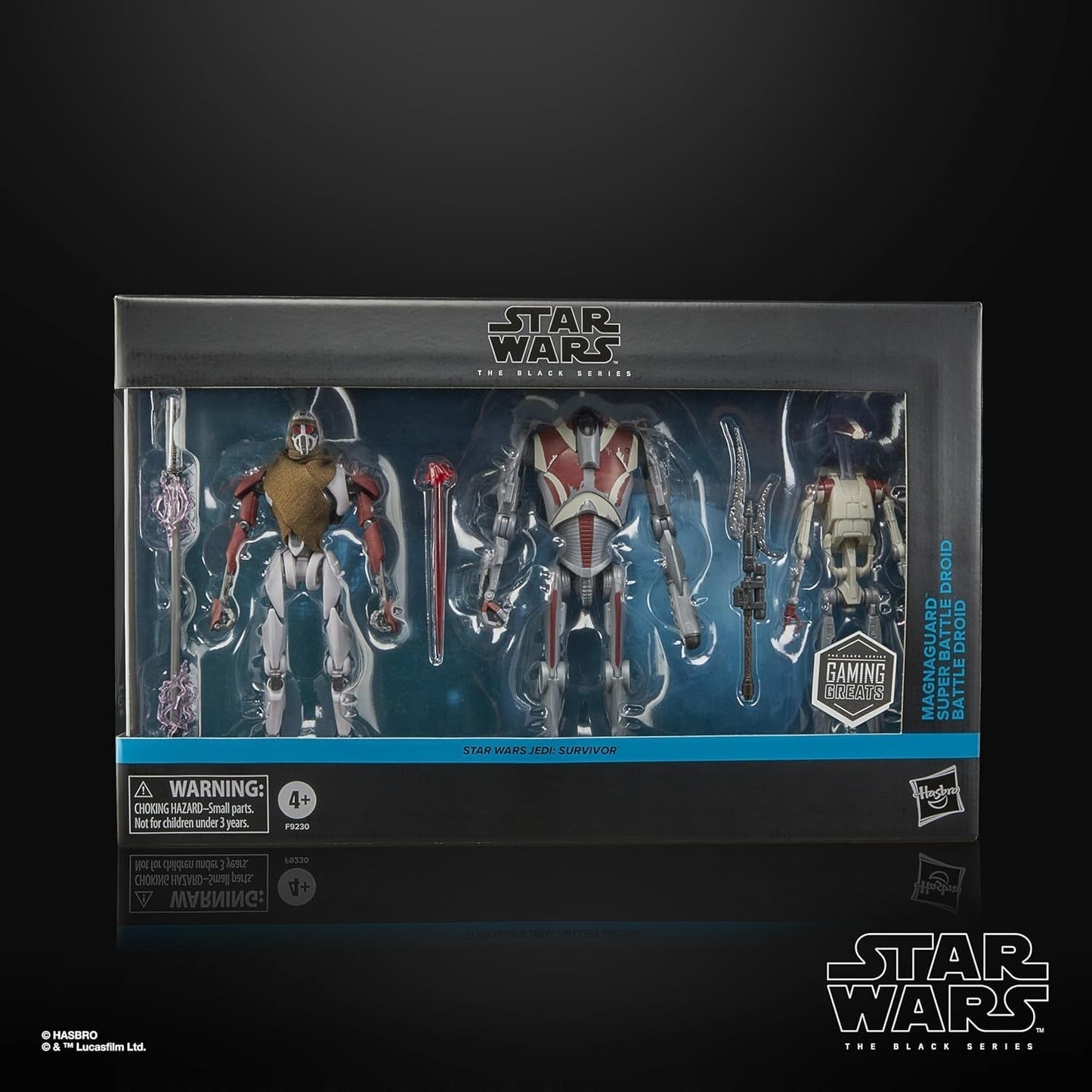 Star Wars Black Series Magna Raider, Super Battle Droid, Jedi Battle Droid: Survivor Action Figurer 3-pak, skala 15 cm Actionfigurer Naty Shop