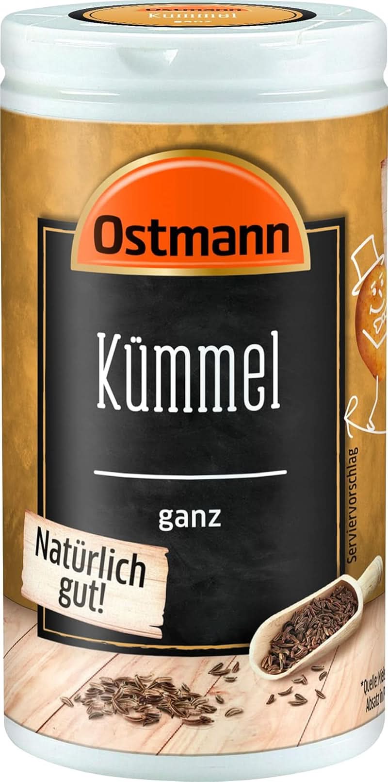 Ostmann - Hel spidskommen, 35 gram Condimente Naty Shop