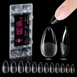 504 stk Ballerina Medium Gel Negletyper: Gel Neglespidser PMMA Falske Negle Negle Extensions Kunstige negle 12 str.