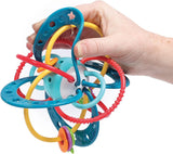 LUDI - Planet Bell - Legetøj til børn - Fra 3 måneder - Levende farver, forskellige teksturer og original form - Fremmer finmotorik og fingerfærdighed Bebe Naty Shop Toys