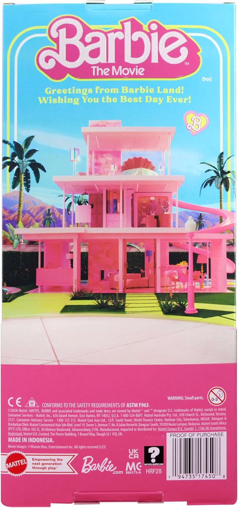Filmsamlerobjekt Barbie Ken-dukke med retrostil skøjtetøj og rulleskøjter, JBJ51, [Multicolor]