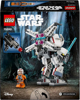 LEGO Star Wars Luke Skywalkers X-Wing Mech, samlelegetøjsklodser, actioneventyr, gaveidé til kreative drenge og piger i alderen 6+ 75390 Byggesæt Besuche den LEGO-Store